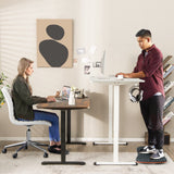 Tangkula Electric Standing Desk, Ergonomic Height Adjustable Sit Stand Desk