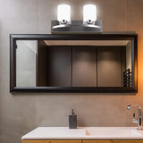 Bathroom Vanity Lamp Brushed Nickel Wall Mounted Vanity Lighting Fixture
