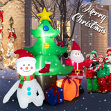 Tangkula 6.5FT Inflatable Christmas Decoration