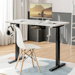 Hand Crank Stand Up Desk Frame - Tangkula