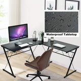 L-Shaped Desk Corner Computer Desk