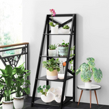 4-Tier Ladder Shelf Bookcase - Tangkula