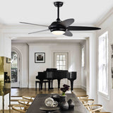 Tangkula 52 Inch Ceiling Fan with Lights, Indoor Modern LED Ceiling Fan