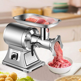 Tangkula Commercial Meat Grinder, 1.5 HP, 1100W, 550LB/h Stainless Steel Electric Sausage Stuffer