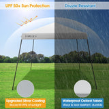 Tangkula 10x10 Ft Pop Up Canopy with Netting