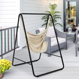 Tangkula Hammock with Stand Included, Freestanding Hammock Chair