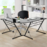 L-Shaped Desk Corner Computer Desk