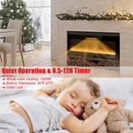 50 Inches Electric Fireplace Insert - Tangkula