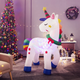 Tangkula 6 FT Christmas Magic Unicorn