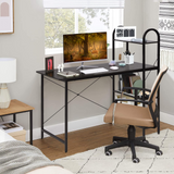 Tangkula 48 Inch Computer Desk with 4-Tier Storage Shelves