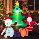Tangkula 6.5FT Inflatable Christmas Decoration