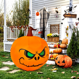 4 Ft Halloween Inflatable Pumpkin with Build-in LED Lights & Blower
