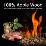 Tangkula 100% All-Natural Apple Wood Smoker Pellets