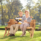 Tangkula 2-in-1 Convertible Wooden Picnic Table, Transforming Interchangeable Outdoor Bench Table with Umbrella Hole