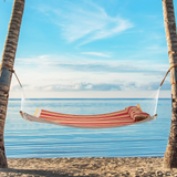 Tangkula 11FT Double Hammock, Heavy Duty Outdoor Hammock with Curved Spreader Bars