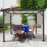 Tangkula 2PCS 16x4 Ft Universal Replacement Canopy for Pergola Structure