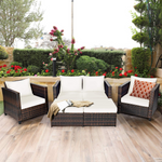 5 Pieces Patio Furniture Set - Tangkula