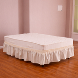 Tangkula Bed Wrap Ruffled Bed Skirt