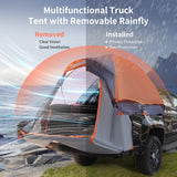 Tangkula Pickup Truck Tent for 2-Person Sleeping, 5 FT Truck Bed Tent Mid Size