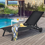 Outdoor Aluminum Chaise Lounge