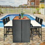 7 PCS Outdoor Dining Set - Tangkula