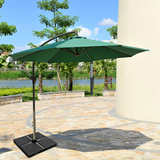 Tangkula 4PCS Patio Cantilever Offset Umbrella Base Weight Stand, 4-Piece Outdoor Umbrella Base Plate w/Heavy Duty Plastic, 38" x 38" Umbrella Base
