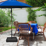 Tangkula Umbrella Base Stand with Sandbags, Heavy Duty Sand Filled Patio Umbrella Holder Base Stand (Sand Only)