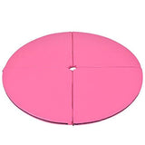Tangkula Pole Dance Mat Foldable Yoga Exercise Safety Dancing Cushion Steel Pipe Crash Mat, Dia 5ft x 2"