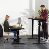 Tangkula Standing Desk with Keyboard Tray