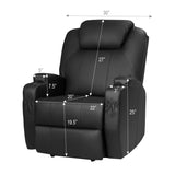 Tangkula Power Lift Recliner Chair with Massage and Heat for Elderly