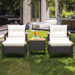 5 Piece Patio Furniture Set - Tangkula