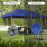 10' x 20' Pop Up Canopy Tent, Easy Set-up Outdoor Tent Commercial Instant Shelter