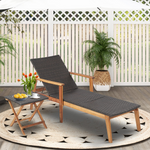 4-Position Adjustable Recliner with Fully Flat Position