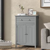 Tangkula Bathroom Storage Cabinet, Free Standing Bathroom Cabinet with Large Drawer