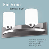 Bathroom Vanity Lamp Brushed Nickel Wall Mounted Vanity Lighting Fixture