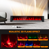 Tangkula 1400W Baseboard Heater, Electric Baseboard Heater with Remote, IPX4 Waterproof Convection Heater for Indoor Use