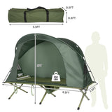 4-in-1 Camping Cot Tent - Tangkula