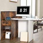 Reception Desk, Front Counter Desk - Tangkula