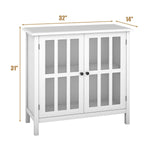 Sideboard Buffet Storage Cabinet - Tangkula