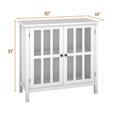 Sideboard Buffet Storage Cabinet - Tangkula