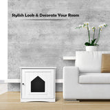 Cat Litter Box Furniture Hidden - Tangkula