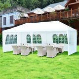 Tangkula Outdoor 10 x 20 Feet Canopy Tent, Party Wedding Tent with Removable Walls, Portable Canopy Shelter Gazebo Pavilion for Event