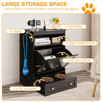 Dog Food Storage Cabinet - Tangkula