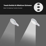Magnifier Glass Desk Lamp with a Small 12D Lens, 5"Diameter Glass Lens