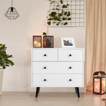  4 Drawer Dresser - Tangkula