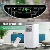 8000 BTU Portable Air Conditioner, 3-in-1 Air Cooler w/Built-in Dehumidifier, Fan Mode