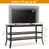 Tangkula TV Stand for TVs up to 46 Inch