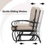 Outdoor Swing Glider Chair - Tangkula