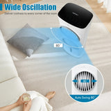 Evaporative Air Cooler, with Remote Control, 3-in-1 Portable Quiet Swamp Cooler with 3 Modes