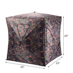 2-3 Person Pop up Ground Blind - Tangkula